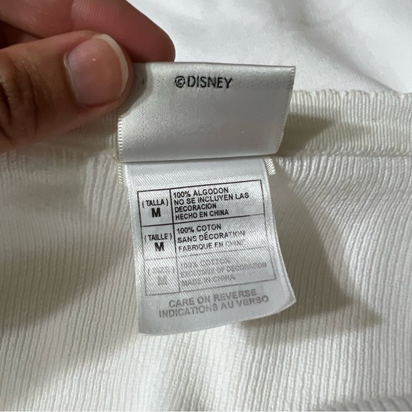 Disney Vintage Button Down Sweater M from WDW Beach Club Mickey & Minnie - Picture 8 of 10